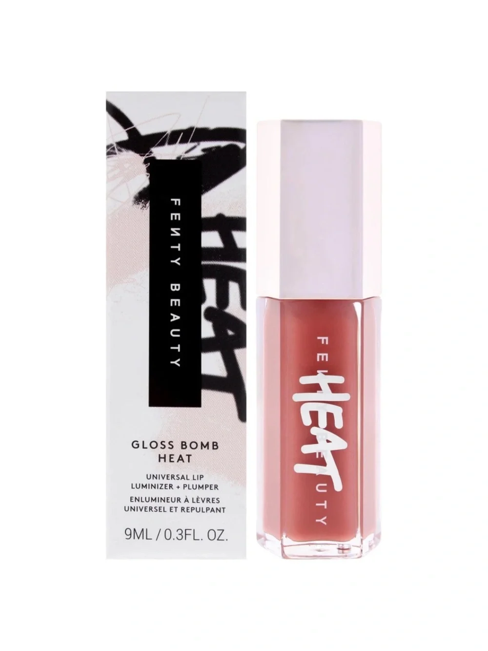 FENTY BEAUTY Gloss Bomb Heat Lip Plumper in Fussy Heat - 0.3 fl oz NIB